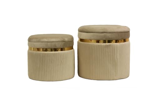 Mimbre Natural Eleganter runder Sitzsack von MIMBRE NATURAL