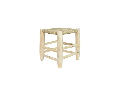 MIMBRE NATURAL Niedriger Hocker (30×30×33) von MIMBRE NATURAL