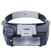 Diadema con lupa para relojero con luz y manos libres, auriculares con lupa y luz LED, para relojeros, joyeros y lectores. von MIMIY