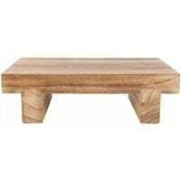 Taburete de madera junto a la cama para un reposapiés móvil versátil para interiores y exteriores para la sala de estar de casa. Taburete de madera junto a la cama para un reposapiés móvil versátil para interiores y exteriores para la sala de estar de casa. von MIMIY