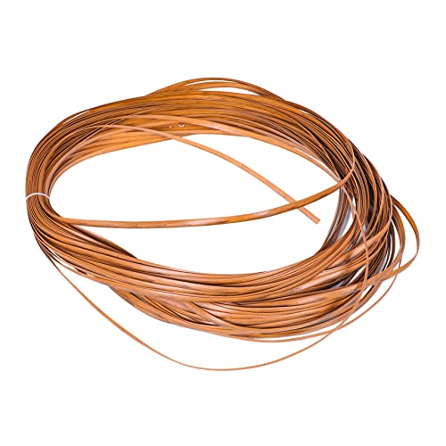 MINAOLULUS 1Rolle Rattan Reparaturmaterial Hochwertiges Pe Kunststoffgeflecht für DIY Möbel Stuhl und Korbrenovierung Langlebig Einfach zu Natürliche von MINAOLULUS