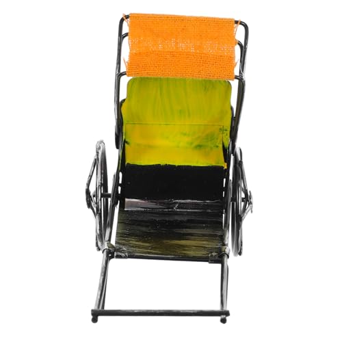 MINAOLULUS Mini Retro Modell aus Handgefertigte Vintage Dekoration für Schreibtisch und Regal Nostalgisches Design mit Abgenutztem Finish Klassischer von MINAOLULUS