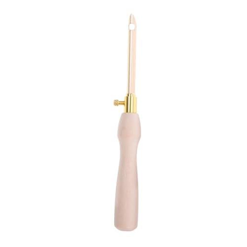 MINAOLULUS Punch Needle Werkzeug Für Anfänger Einstellbare Stanznadel Mit Holzgriff Diy Stickerei Kit Für Kreative Projekte Für Strick Und Häkelarbeiten Perfektes Für Bastel-liebhaber von MINAOLULUS