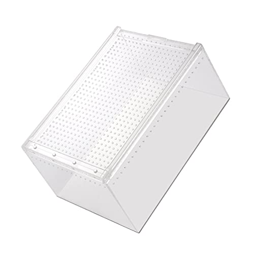 MINAOLULUS Reptilienkäfig Transparent Box Für Spinnen Frösche Eidechsen Robust Und Leicht Zu Reinigen Für Heimtierhaltung von MINAOLULUS