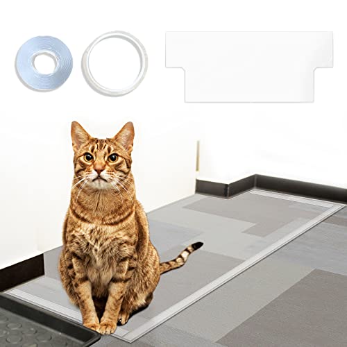 MINAYI Cat Carpet Protector for Doorway Carpet Edge Protector for Pets Carpet Scratch Stopper Under Door Cat Scratch Carpet Protector von MINAYI