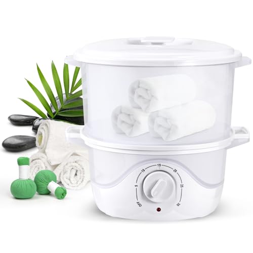 MINENICE Handtuchdampfer, 202℉ & 3L Grosse Kapazität Handtuchwärmer Daytime Spa Schnelle Erwärmung Handtuchheizung Schnellheizung Multifunktions Sterilisatoren für Spa/Gesichtspflege/Friseur MINENICE Handtuchdampfer, 202℉ & 3L Grosse Kapazität Handtuchwärmer Daytime Spa Schnelle Erwärmung Handtuchheizung Schnellheizung Multifunktions Sterilisatoren für Spa/Gesichtspflege/Friseur von MINENICE
