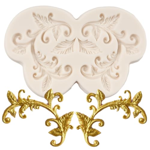 MINFEIDMS Barock Fondant Form Europäische Relief Scroll Silikon Formen Rebe Gras Kuchen Rand Dekoration Form Für Kuchen Dekoration Cupcake Topper Schokolade Süßigkeiten Polymer Ton Gummi Paste MINFEIDMS Barock Fondant Form Europäische Relief Scroll Silikon Formen Rebe Gras Kuchen Rand Dekoration Form Für Kuchen Dekoration Cupcake Topper Schokolade Süßigkeiten Polymer Ton Gummi Paste von MINFEIDMS