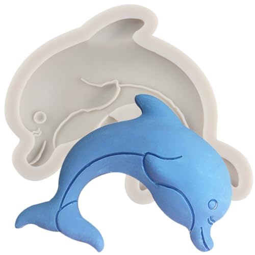 MINFEIDMS Delphin Silikon Fondant Formen Delfin Schokolade Süßigkeiten Formen für Zucker Kuchen Dekorieren Cupcake Topper Gummi Paste Polymer Clay MINFEIDMS Delphin Silikon Fondant Formen Delfin Schokolade Süßigkeiten Formen für Zucker Kuchen Dekorieren Cupcake Topper Gummi Paste Polymer Clay von MINFEIDMS