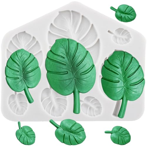 MINFEIDMS Tropisches Blatt Silikon Form Fan Blatt Fondant Form Fan Palm Blatt Schokolade Formen für Kuchen Dekoration Cupcake Topper Süßigkeiten Gum Paste Polymer Clay MINFEIDMS Tropisches Blatt Silikon Form Fan Blatt Fondant Form Fan Palm Blatt Schokolade Formen für Kuchen Dekoration Cupcake Topper Süßigkeiten Gum Paste Polymer Clay von MINFEIDMS