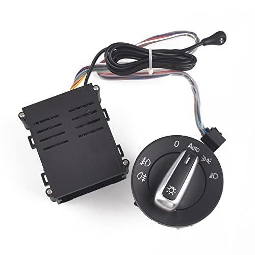 GMHB Für V&W Transporter T5 T6 + Auto Scheinwerfer Auto Chrom Lichtschalter Auto Lichtsensor Licht Scheinwerferschalter im Auto GMHB Für V&W Transporter T5 T6 + Auto Scheinwerfer Auto Chrom Lichtschalter Auto Lichtsensor Licht Scheinwerferschalter im Auto von MINGHUI1