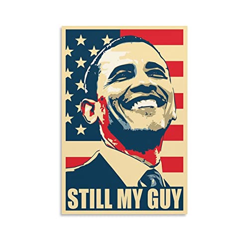21. Jahrhundert Präsidenten der Vereinigten Staaten Barack Obama Poster Kunstdruck Wandfoto Malposter Hängendes Bild Familiendekor 30 x 45 cm von MINGMAO
