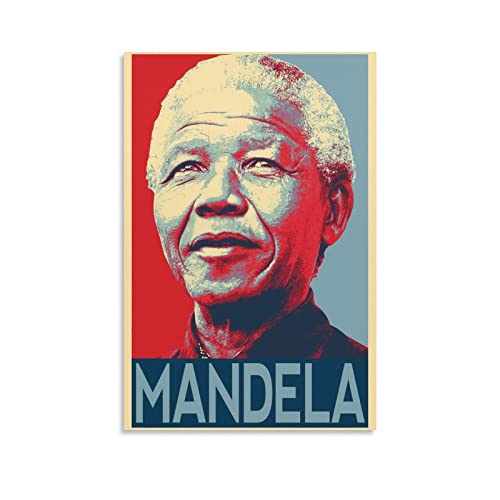 Afrikanische und schwarze Nationalisten Nelson Mandela Poster Leinwand Malerei Poster Wandkunst Dekorative Bilder Drucke Moderne Dekoration 30 x 45 cm Afrikanische und schwarze Nationalisten Nelson Mandela Poster Leinwand Malerei Poster Wandkunst Dekorative Bilder Drucke Moderne Dekoration 30 x 45 cm von MINGMAO