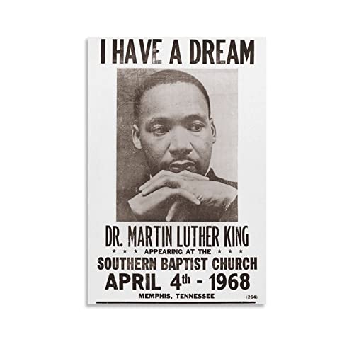American Baptist Minister Martin Luther King Jr Poster Malerei auf Leinwand Wandkunst Poster Scroll Bild Druck Wände Dekor Home Poster 30 x 45 cm American Baptist Minister Martin Luther King Jr Poster Malerei auf Leinwand Wandkunst Poster Scroll Bild Druck Wände Dekor Home Poster 30 x 45 cm von MINGMAO