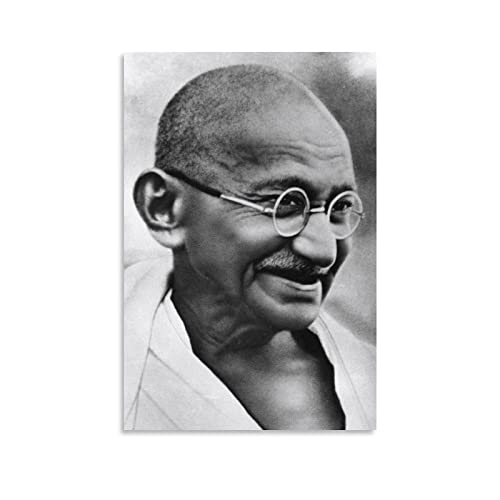 Hindu-Reformers Mahatma Gandhi Poster, Kunstdruck, Poster, Wandkunst, Malerei, Leinwanddekoration, Heimposter, 30 x 45 cm von MINGMAO