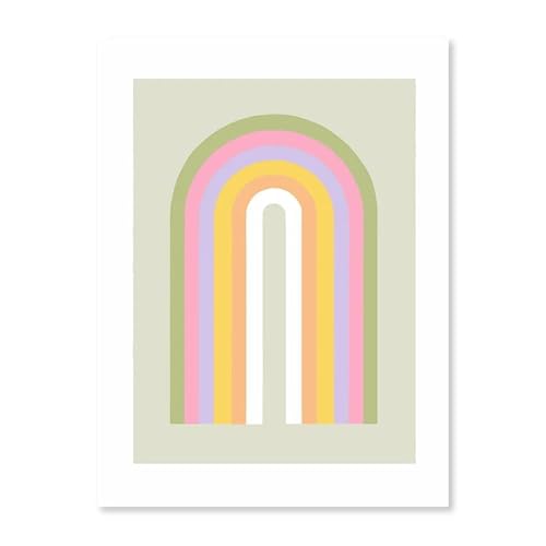 MINGYTN Wandkunst Leinwanddrucke Bunte Blume Markt Botanische Wand Kunst Leinwand Malerei Nordic Ästhetik Poster Und Drucke Wohnzimmer Decortion Bilder(B,40x60cm) von MINGYTN