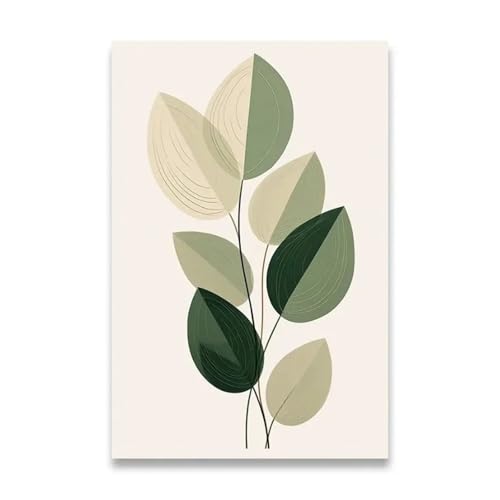 MINGYTN Wandkunst Leinwanddrucke Dekoration Bilder Zimmer Wand Dekor Abstrakte Wand Kunst Poster Minimalistischen Druck Leinwand Malerei Für Wohnzimmer Moderne Wohnkultur(T,50x70cm) von MINGYTN