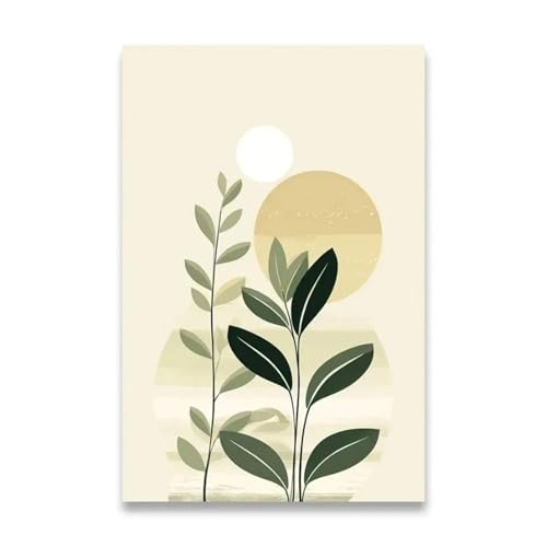 MINGYTN Wandkunst Leinwanddrucke Dekoration Bilder Zimmer Wand Dekor Abstrakte Wand Kunst Poster Minimalistischen Druck Leinwand Malerei Für Wohnzimmer Moderne Wohnkultur(W,40X50cm) von MINGYTN
