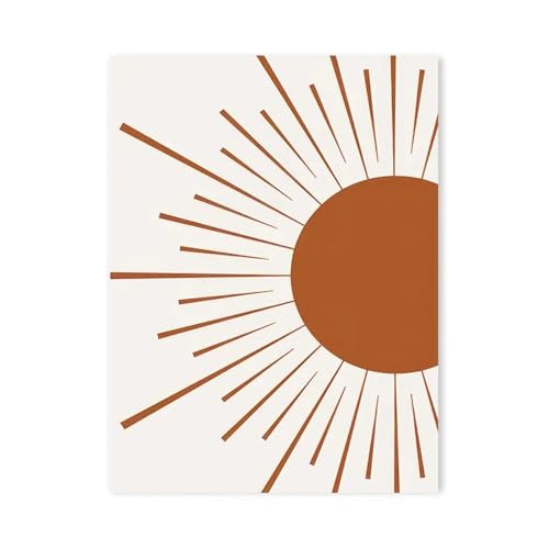 MINGYTN Wandkunst Leinwanddrucke Kindliche Liebe Regenbogen Poster Drucke Sonne Bär Igel Wolke Blume Leinwand Malerei Für Baby Schlafzimmer Kinderzimmer Wand Dekor(P,30x40cm) von MINGYTN