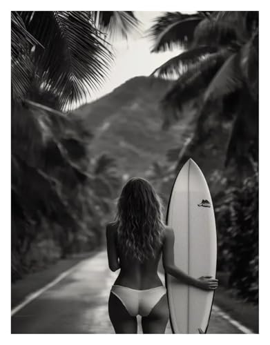 MINGYTN Wandkunst Leinwanddrucke Leinwand Malerei Moderne Griechischen Insel Santorini Strand Olive Baum Landschaft Wohnzimmer Dekoration Wand Dekor(V,40x60cm) von MINGYTN