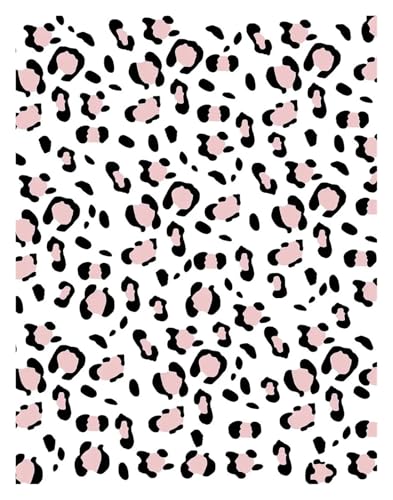 MINGYTN Wandkunst Leinwanddrucke Leopardenmuster Kürbis Schleife Kunst Poster Leinwand Druck Farbe Mode Zimmer Home Villa Dekoration Ästhetik Natürliche Leinwand(I,40x60cm) von MINGYTN