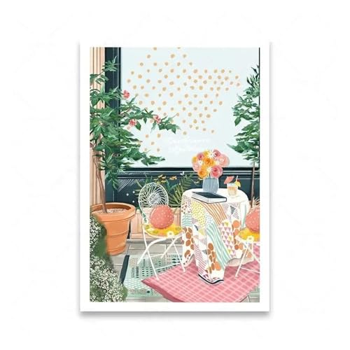 MINGYTN Wandkunst Leinwanddrucke New York Buchhandlung Druck Brooklyn Bridge Central Park Saison Nacht Poster Wand Kunst Leinwand Malerei Für Home Zimmer Dekor(E,40x50cm) von MINGYTN