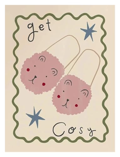 Wandkunst Leinwanddrucke Böhmische Sonne Mond Tier Cartoon Minimalistischen Wand Kunstdruck Leinwand Malerei Poster Für Wohnzimmer Moderne Wohnkultur(R,40x60cm) von MINGYTN