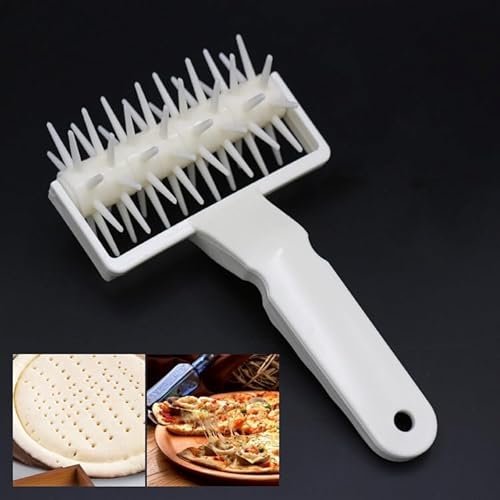 MINGZE Gitter Teigschneider, Kunststoff Teigroller Gitterwalze Gitterschneider Teigwalze Backen-Werkzeug Plätzchen-Pie Pizza Pastry Rollenscherblock DIY Form（Große 39） von MINGZE
