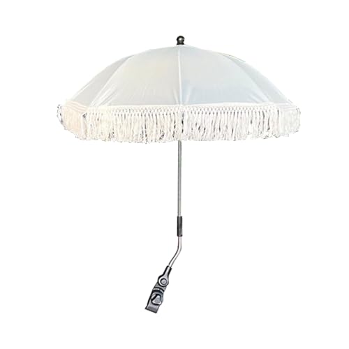 MINGZHE Clip-Regenschirm für Kinderwagen, Aufsteckbare Regenschirme für Stühle, Kinderwagen, Sonnenschirm, Outdoor, Strand, Fotografie-Requisiten, Regenschirm für Kinderwagen(#1) von MINGZHE