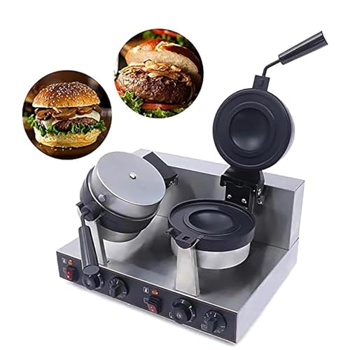 MINHUIJIHUI Burgermaker Elektrisch,Eiscreme Burger Maker,Kommerzielle Antihaftbeschichtete Panini-Presse,50°C - 300°C Temperaturregelung,Beidseitige Heizung,Effizient Und Leicht Zu Reinigen MINHUIJIHUI Burgermaker Elektrisch,Eiscreme Burger Maker,Kommerzielle Antihaftbeschichtete Panini-Presse,50°C - 300°C Temperaturregelung,Beidseitige Heizung,Effizient Und Leicht Zu Reinigen von MINHUIJIHUI
