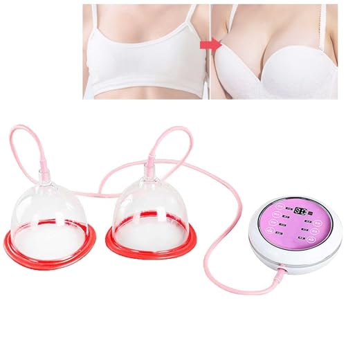 MINHUIJIHUI Professionelle Brustvergrößerung,Elektrisches Brustmassagegerät mit Leistungsstarker Vakuumpumpe, Doppelter Tasse & Mikrostrom – Anti-Durchhängen, Straffung & Hautverbesserung für Frauen MINHUIJIHUI Professionelle Brustvergrößerung,Elektrisches Brustmassagegerät mit Leistungsstarker Vakuumpumpe, Doppelter Tasse & Mikrostrom – Anti-Durchhängen, Straffung & Hautverbesserung für Frauen von MINHUIJIHUI