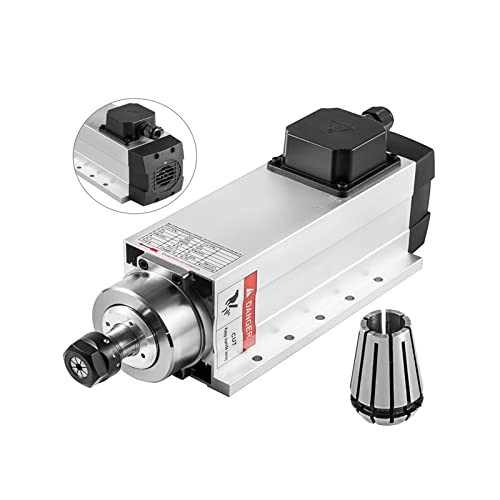 4KW Luftgekühlte Spindelmotor mit Luftfahrtstopfen ER20 ER25 COLLET for CNC Frequenzwandler der Frequenz von Gravurfräsen,Stabilere Arbeitsplätze(4KW ER20) von MINING