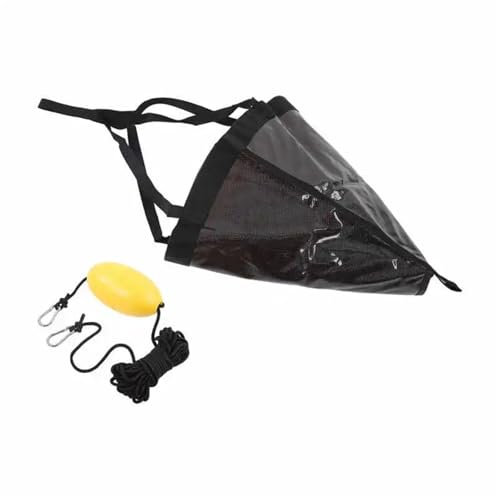 Ankerseil, 24-Zoll-Seeboot Starke Stabilität Braune Angel-Drift-Socken for Motorboote for Segelboote,Mehrzweck(Noir) von MINING