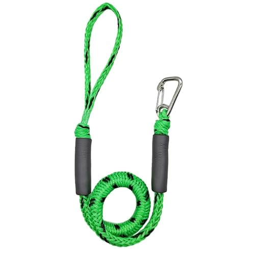 Ankerseil, Boot Dock Linie Festmacher mit 316 Edelstahl Clip Dock Linie Boot Seile Bungee Boot Linien for Kanu Power Boot,Mehrzweck(A) von MINING