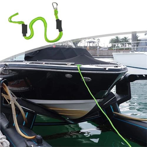 Ankerseil, Bootsliegeplatz Seil Stretch Bungee Dock Linie Seil Dockline for Boote Float Angeln Marine Zubehör,Mehrzweck von MINING
