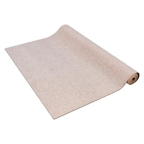 Boots-/Marine-Teppichrolle, 1,8 m, wasserdichter Polyester-Außendeck-Teppich, schneidbar, rutschfest, for Terrasse, Veranda, Garage, Matte, Teppich,Hervorragende Stabilität(Brown,7M) von MINING