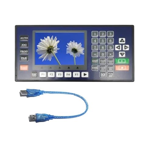 CNC-Steuerung, CNC Offline Motion Controller 1 Achse/2 Achsen/3 Achsen/4 Achsen Servo Motor Programmierbare Controller RS485 TC55V USB for Gravur Router,Kompatibilität(4 Axis) von MINING