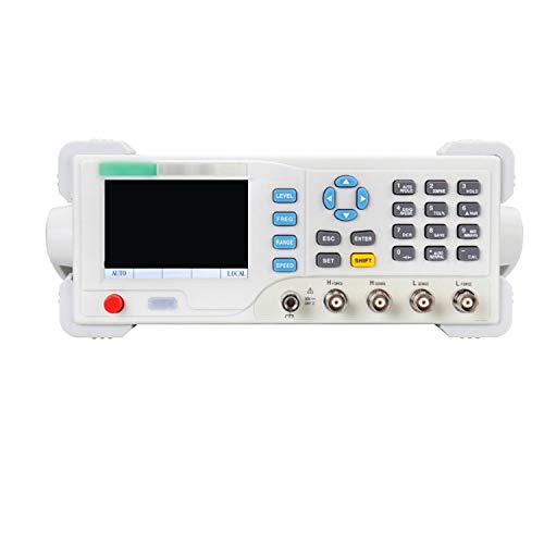 Elektronische Last, Digitales Tisch-LCR-Messgerät ET4501 Desktop-LCR-Brücke mit USB und RS-232, einstellbare Messfrequenz 10 Hz ~ 10 kHz Widerstandsmessgerät Impedanzmessgerät Kapazitätsmessgerät Indu von MINING