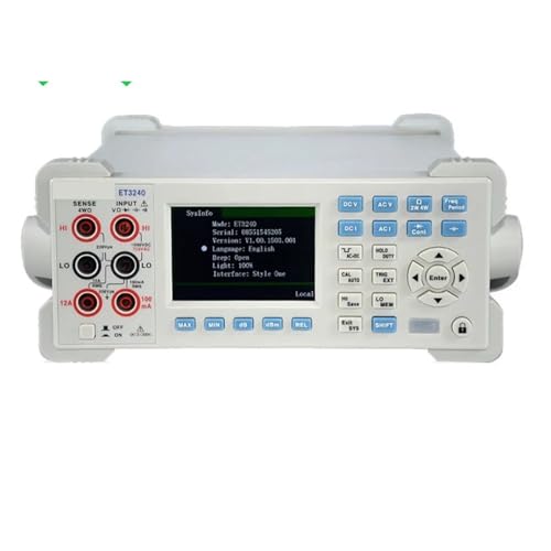 Elektronischer Lasttester, 4-1/2-stellis Digitalmultimeter ET3240 Präzisions-Automatik-Ran-Kapazitätstester Digital-Desktop-Multimeter Elektronischer Lasttester, 4-1/2-stellis Digitalmultimeter ET3240 Präzisions-Automatik-Ran-Kapazitätstester Digital-Desktop-Multimeter von MINING