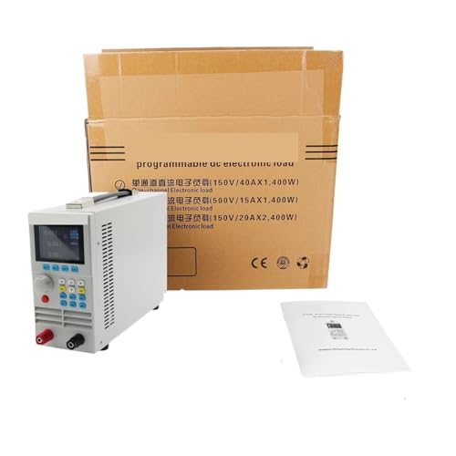 Elektronischer Lasttester, 400 W 40 A Programmierbare elektronische Last ET5410A + ET5420A + ET5411A + Digitale DC-Last Elektronischer Batterietester Lastmesser-Upgrade(ET5420A) von MINING