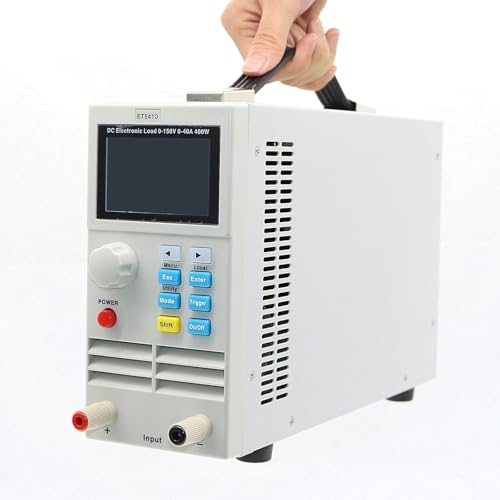 Elektronischer Lasttester, 400W 40A Zweikanaliger digitaler elektronischer DC-Lasttester mit USB von MINING
