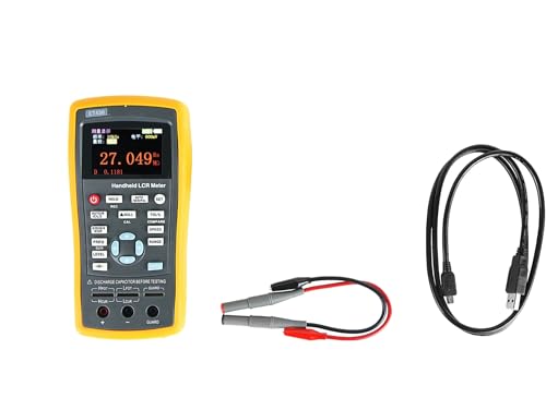 Elektronischer Lasttester, ET430-433 Handheld Digital LCR Meter Tragbarer Kapazitätstester Multifunktions-Digital-Kapazitäts-Induktivitäts-Widerstandstester(ET430) von MINING