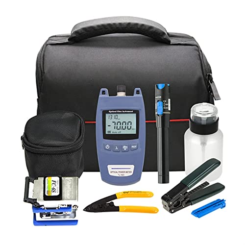 Faser-Cleaver, Ftth. Optisches Faser-Kalt-Spleißwerkzeug-Kit, Fusion-Spliter-Set, Werkzeugkasten mit Lederdraht, optischer Leistungszähler, roter Lichtstiftschneider,Haltbarkeit Faser-Cleaver, Ftth. Optisches Faser-Kalt-Spleißwerkzeug-Kit, Fusion-Spliter-Set, Werkzeugkasten mit Lederdraht, optischer Leistungszähler, roter Lichtstiftschneider,Haltbarkeit von MINING