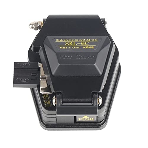 Faser-Cleaver, SKL-6C. KLEAVER Kabelschneidmesser Ftth. Faseroptikschneider 16 Oberflächenklinge,Haltbarkeit(6pcs) von MINING