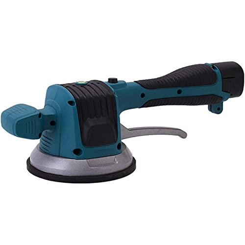 Fliesenwerkzeuge, Tragbarer Fliesenvibrator for 120x120cm Fliesen Bodenputzmaschine Fliesenfliese mit Batterie Automatischer Bodenvibrator-Nivellierwerkzeug(2 batteries) von MINING