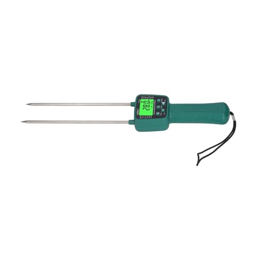 Heu Feuchtigkeit Meter Weizen Soja Getreide Feuchtigkeit Tester LCD Display Mit Stimme Broadcast Präzise Messung von MINING