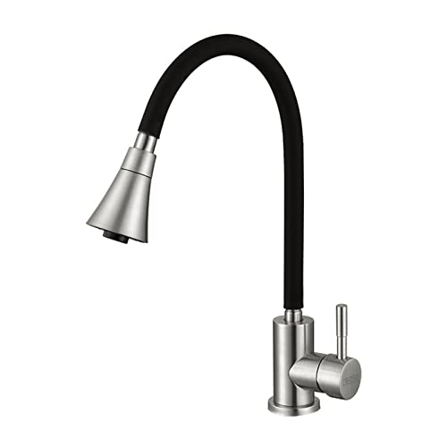 Küchenarmatur für die Spüle, Küchenhahn Heiß und kalt Universal Folding Anti-Spritzer-Teleskop-Haushaltswaschbeckenwaschbecken-Waschbecken-Bathroom-Wasserhahn Küchenarmatur für die Spüle, Küchenhahn Heiß und kalt Universal Folding Anti-Spritzer-Teleskop-Haushaltswaschbeckenwaschbecken-Waschbecken-Bathroom-Wasserhahn von MINING