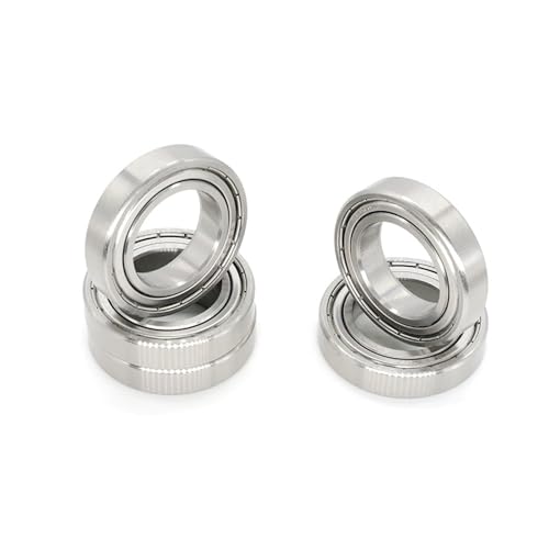 Lager, S6905 ZZ ABEC-7 (5 Stück) 25 x 42 x 9 mm metrische Dünnschliff-Edelstahllager 61905Z S6905ZZ,Verbesserte Haltbarkeit von MINING