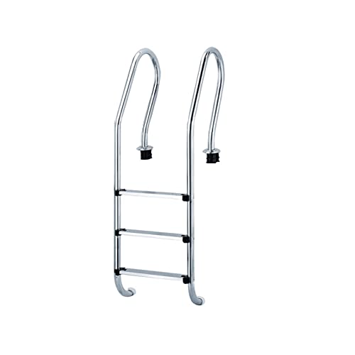 Leiter für Einbaupools, Pool-Unterwasser-Rolltreppe 304 Edelstahl-Swimmingpool-Zubehör Verdickte Unterwasser-Swimmingpool-Leiter(HL415-1830mm) von MINING