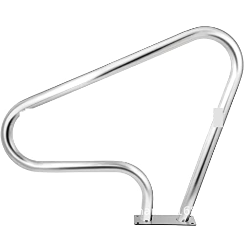 Leiter für Einbaupools, Poolhandlauf Rolltreppe Aus Edelstahl 304 Unterwasserhandlaufpedal Verdickte Poolleiter Startleiter(ST006) von MINING