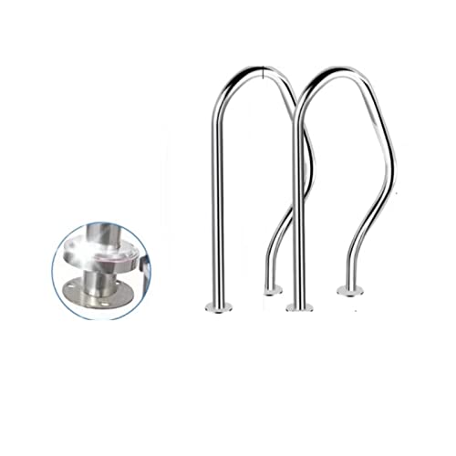 Leiter für Einbaupools, Schwimmbad Unterwasserleiter Treppensteigen Edelstahl Schwimmbad Rolltreppe Schwimmbad Leiter Schwimmbad Edelstahl Handlauf Pedalausrüstung(SP-3032) von MINING